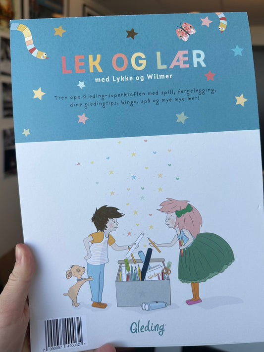 Aktivitetsbok - Lek og lær med Lykke og Wilmer