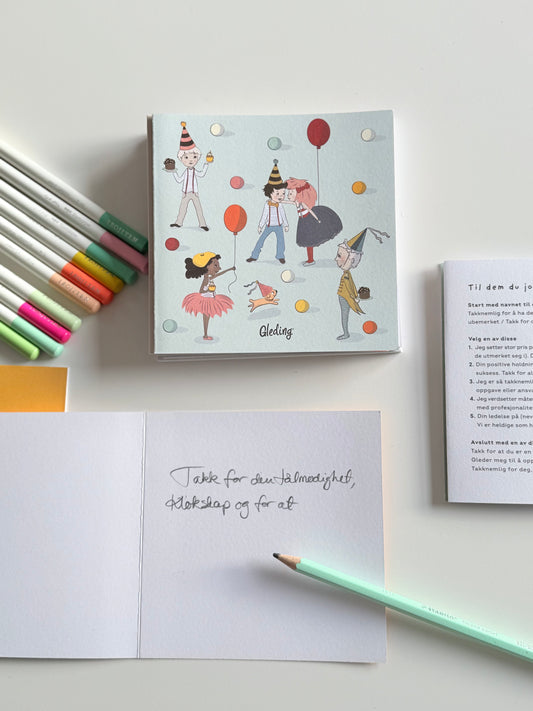 Kortpakke + brosjyre "Ord som setter spor"